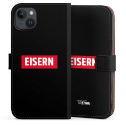 Sideflip mit langer Lasche schwarz