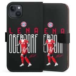 Sideflip mit langer Lasche schwarz