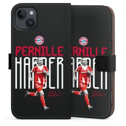 Sideflip mit langer Lasche schwarz