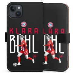 Sideflip mit langer Lasche schwarz