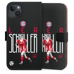 Sideflip mit langer Lasche schwarz