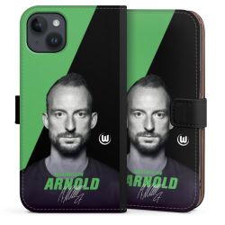 Sideflip mit langer Lasche schwarz