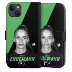 Sideflip mit langer Lasche schwarz