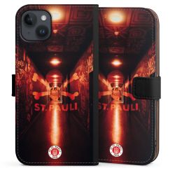 Sideflip mit langer Lasche schwarz