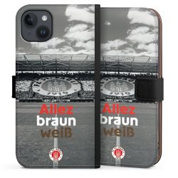 Sideflip mit langer Lasche schwarz