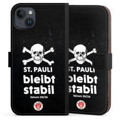 Sideflip mit langer Lasche schwarz