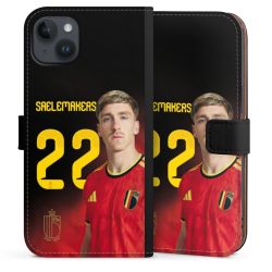 Sideflip mit langer Lasche schwarz