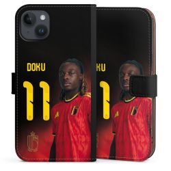 Sideflip mit langer Lasche schwarz