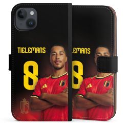 Sideflip mit langer Lasche schwarz