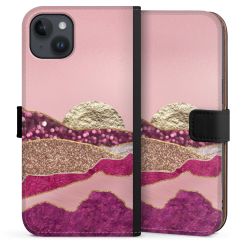 Sideflip mit langer Lasche schwarz