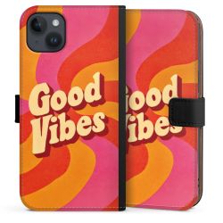 Sideflip mit langer Lasche schwarz