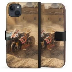 Sideflip mit langer Lasche schwarz