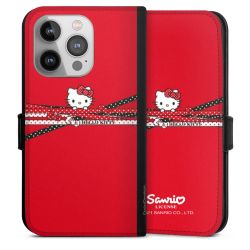 Sideflip mit langer Lasche schwarz