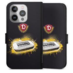 Sideflip mit langer Lasche schwarz