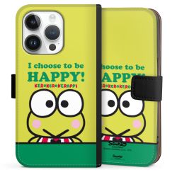 Sideflip mit langer Lasche schwarz