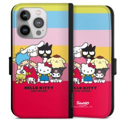 Sideflip mit langer Lasche schwarz