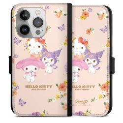 Sideflip mit langer Lasche schwarz