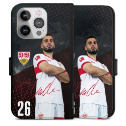 Sideflip mit langer Lasche schwarz