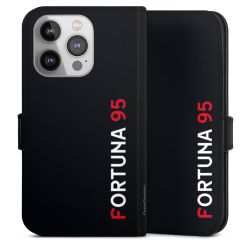 Sideflip mit langer Lasche schwarz