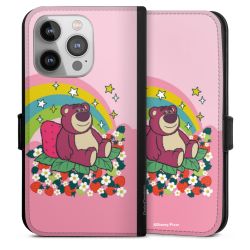 Sideflip mit langer Lasche schwarz