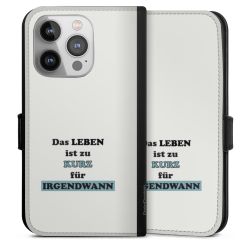 Sideflip mit langer Lasche schwarz