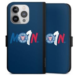 Sideflip mit langer Lasche schwarz