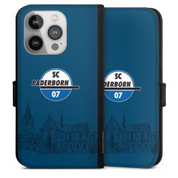 Sideflip mit langer Lasche schwarz