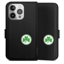 Sideflip mit langer Lasche schwarz