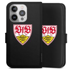 Sideflip mit langer Lasche schwarz