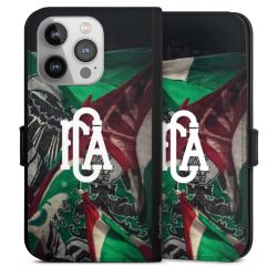 Sideflip mit langer Lasche schwarz