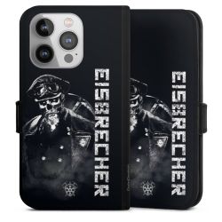 Sideflip mit langer Lasche schwarz