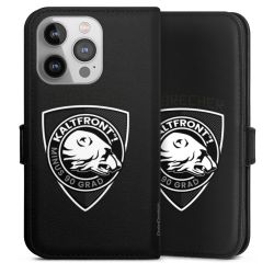 Sideflip mit langer Lasche schwarz