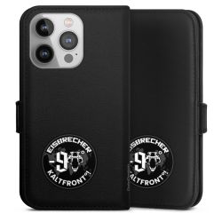 Sideflip mit langer Lasche schwarz