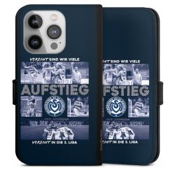 Sideflip mit langer Lasche schwarz