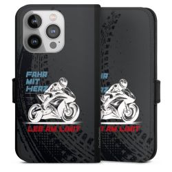 Sideflip mit langer Lasche schwarz