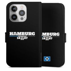 Sideflip mit langer Lasche schwarz