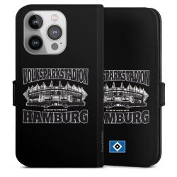 Sideflip mit langer Lasche schwarz