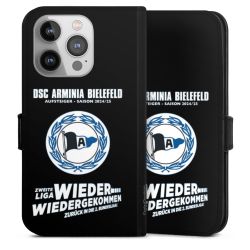 Sideflip mit langer Lasche schwarz