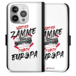 Sideflip mit langer Lasche schwarz