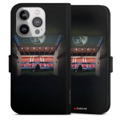 Sideflip mit langer Lasche schwarz