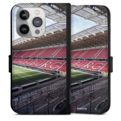 Sideflip mit langer Lasche schwarz