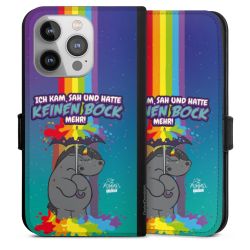 Sideflip mit langer Lasche schwarz