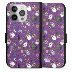 Sideflip mit langer Lasche schwarz