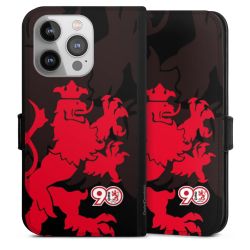 Sideflip mit langer Lasche schwarz