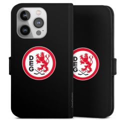 Sideflip mit langer Lasche schwarz