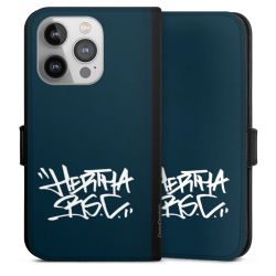 Sideflip mit langer Lasche schwarz