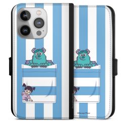 Sideflip mit langer Lasche schwarz