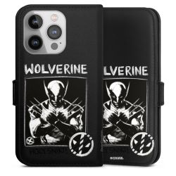 Sideflip Fodral med flap svart