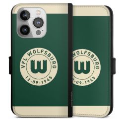 Sideflip mit langer Lasche schwarz