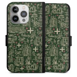 Sideflip mit langer Lasche schwarz